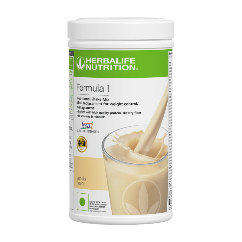 Herbalife Formula 1 Nutritional Shake Mix Vanila Flavor